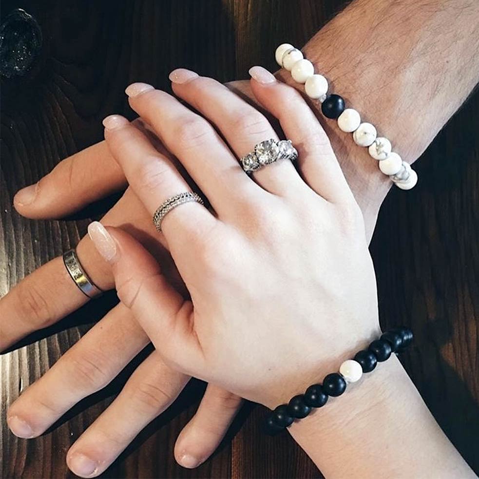 Bracelets Couple à Distance - Amour infini - Boutique Namaste
