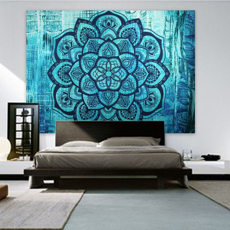 Toile Murale Mandala - Fleur Lumineuse - 6 coloris - Boutique Namaste