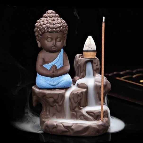 Brûleur d&#39;encens en céramique + 15 cônes d&#39;encens offerts - Boutique Namaste