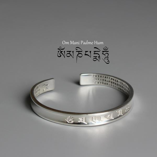 Bracelet Emblème - Mantra Om Mani Padme Hum - Boutique Namaste