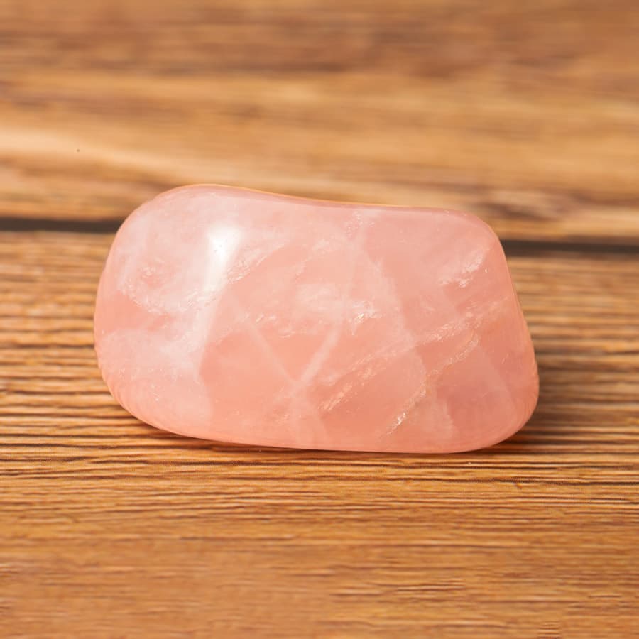 Pierre Roulée Quartz Rose