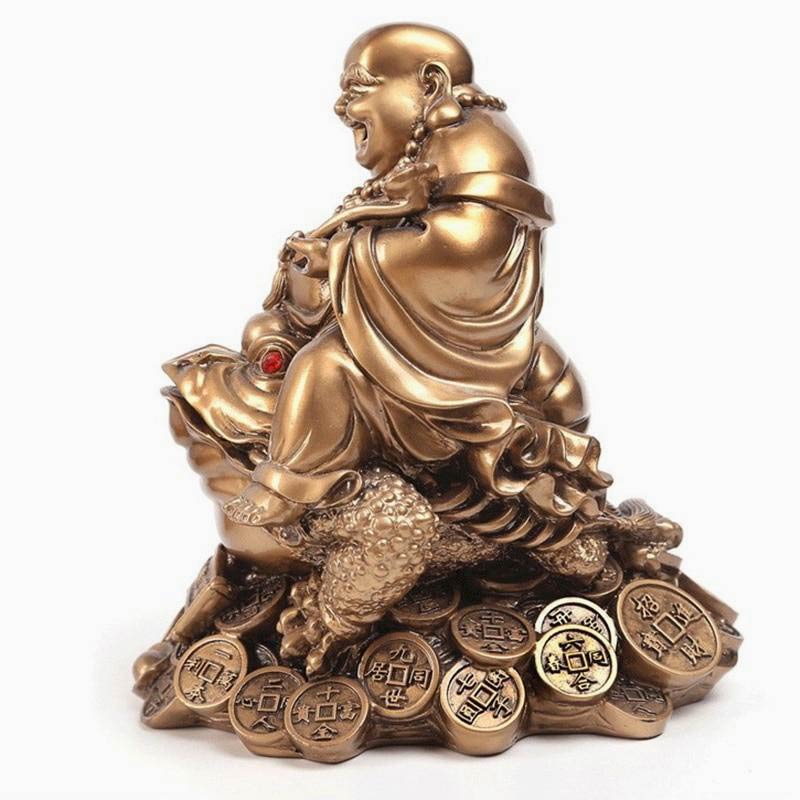 Statue Bouddha Artisanale de la Prospérité