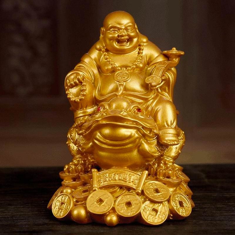 Statue Bouddha Artisanale de la Prospérité