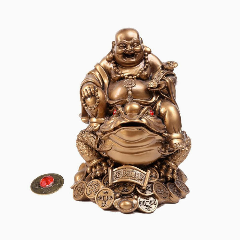 Statue Bouddha Artisanale de la Prospérité