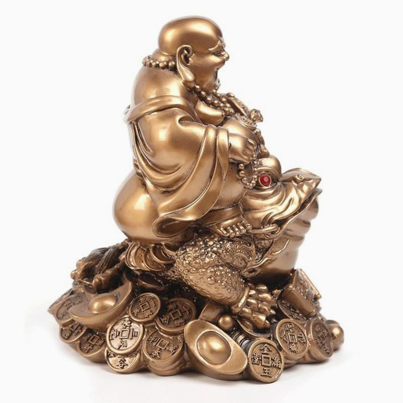 Statue Bouddha Artisanale de la Prospérité